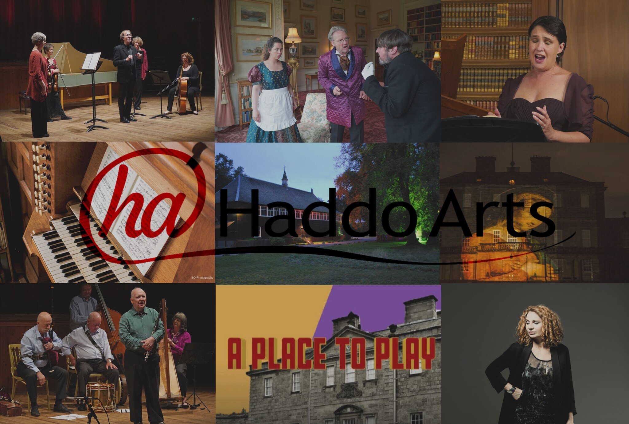 Photo compilation for Haddo House arts