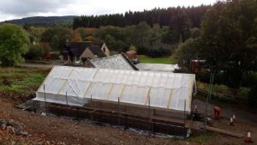 Inchmarlo Community Workshop: the protective roof